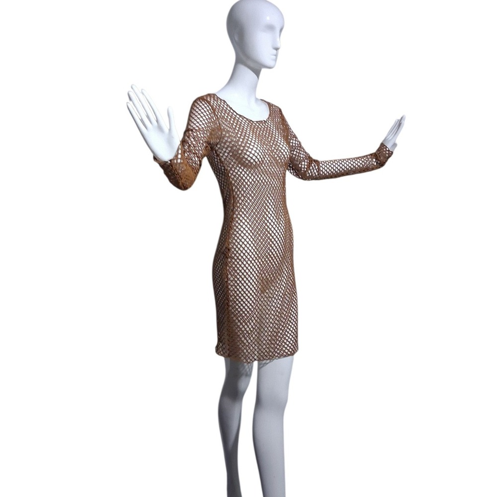 Fairygrunge Open Knit Fishnet Women's size Medium Cover Up Resortwear Beachy NWT